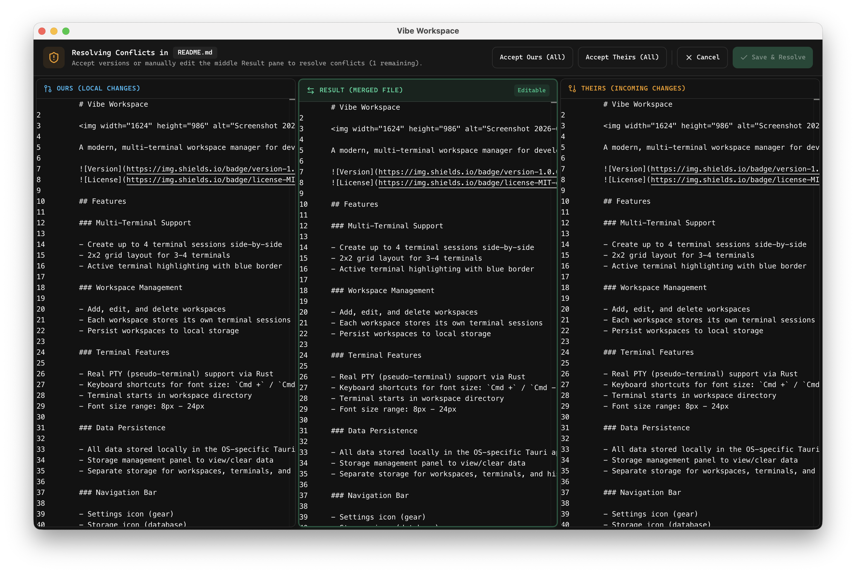 Resolve conflicts across AI agents